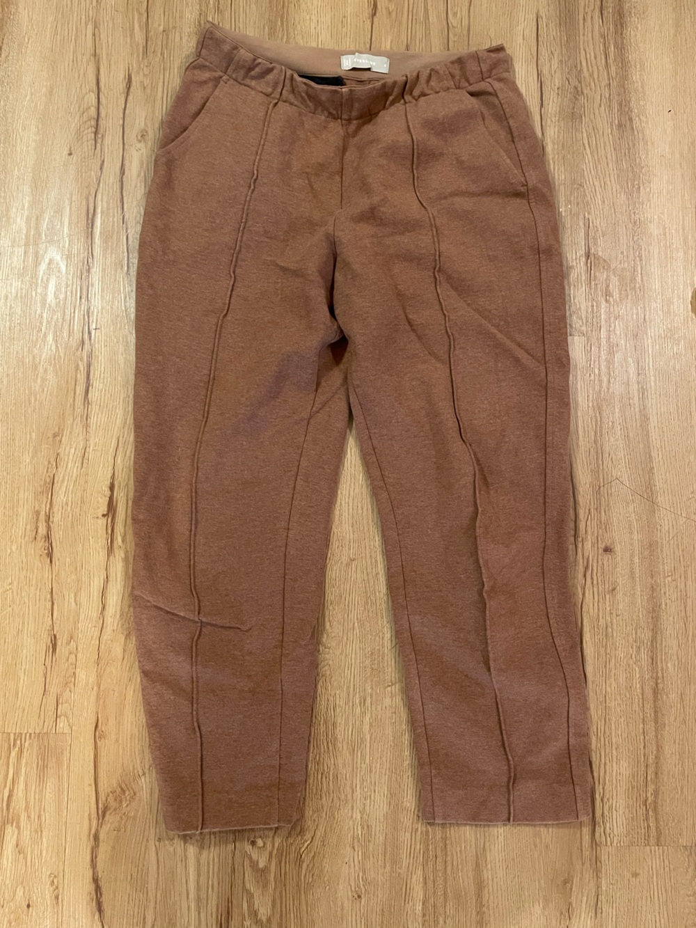 Brown heather Everlane Dream pants, size S